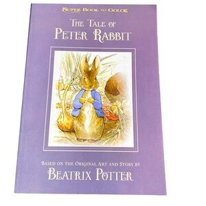 🛍️3/$10 🛍️ The Tale of Peter Rabbit - A Beatrix Potter Colouring Book